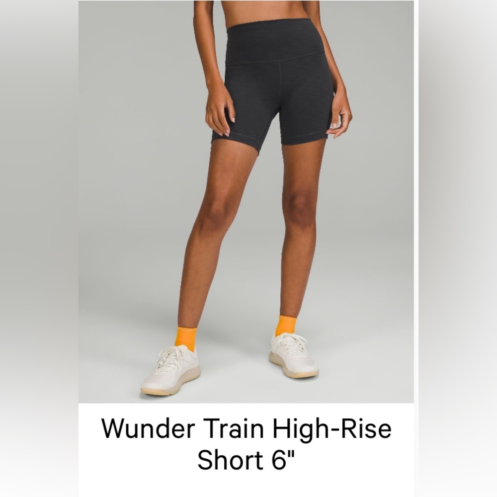 Like New Lululemon Wunder Under HR Short. Size 12.